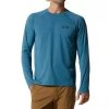 Mountain Hardwear Sweaters Men's Crater Lake Long Sleeve Shirt -Berkley Sales 2022 1982421 442 caspian